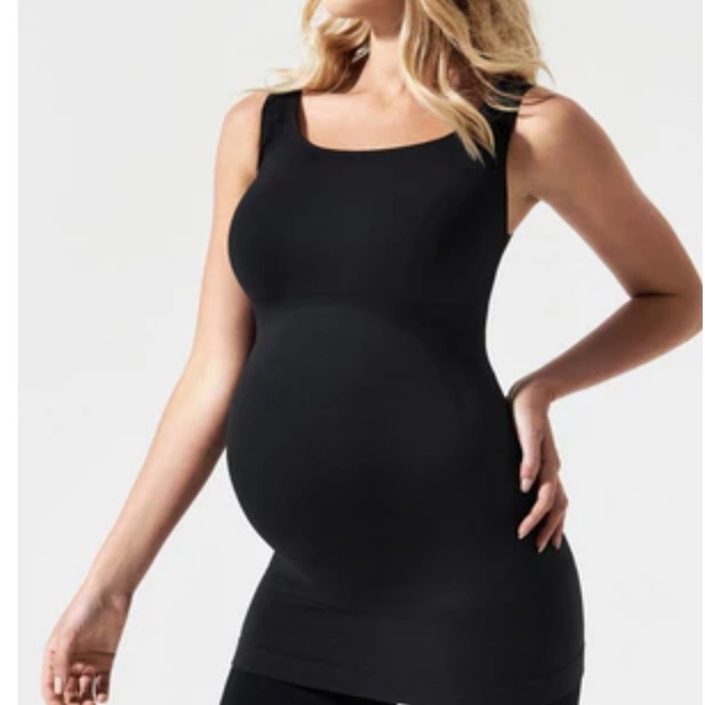 BLANQI Everyday Black Tank Top - maternity sz:small